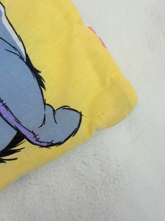 Vintage 1994 Disney Winnie the Pooh Crib Blanket Quilt- Tigger - Piglet - Eeyore - Picture 2 of 15